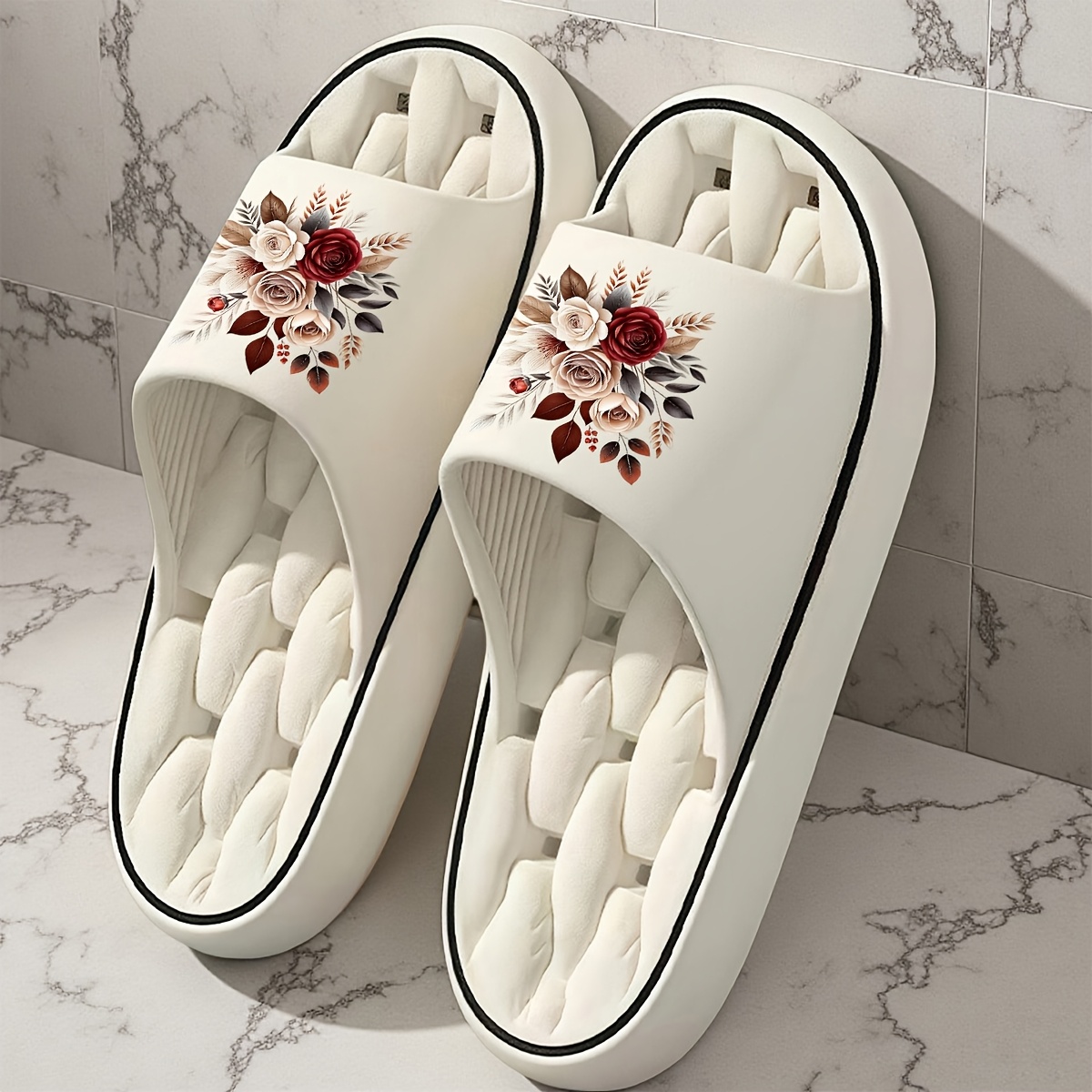 1pc eva   indoor slippers are lightweight flexible and easy to clean making them essential for home use in any season women shoes