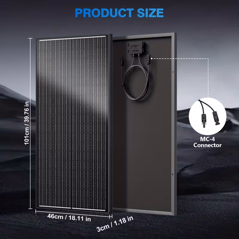 200w solar panel 2 100w solar panels 12v photovoltaic modules photovoltaic system battery charger 25 5 high half cut technology monocrystalline solar panel mobile battery charger with solar connector suitable for rv boat rooftop 0
