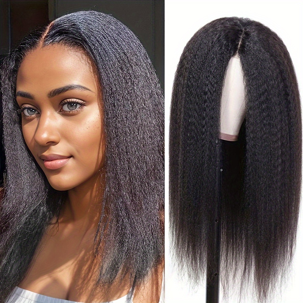 

[ ] Straight Synthetic Wig - -density, Tones