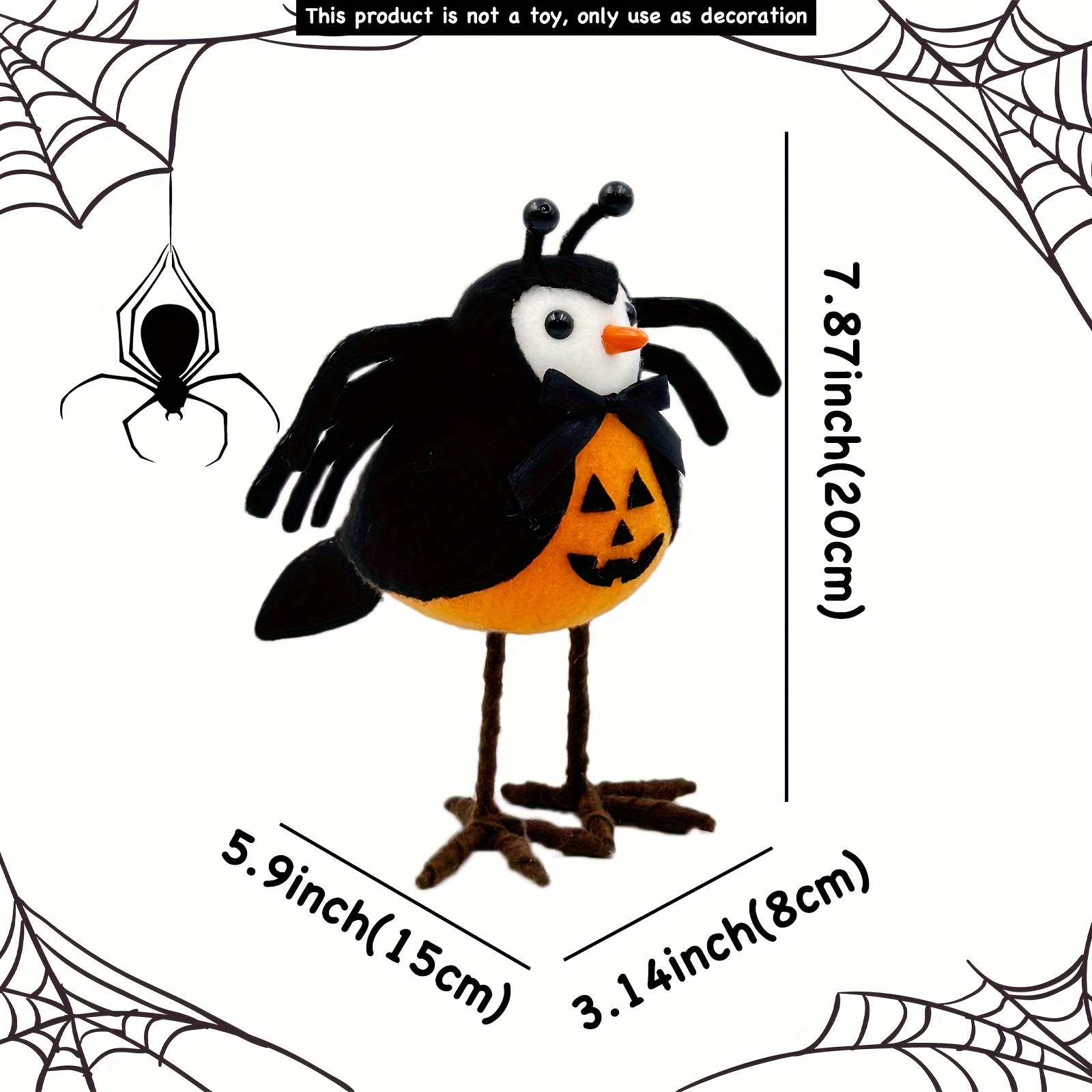 Halloween high quality felt birds