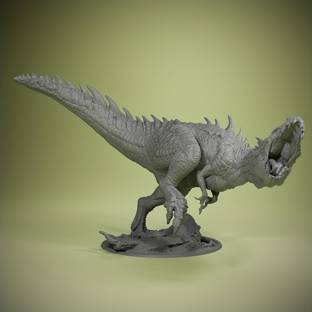 

Miniature Predatorrex 3D - Résine ABS Non , Détailé pour & Jeux de Table, Idéal pour les Hobbyistes et , Peintable à