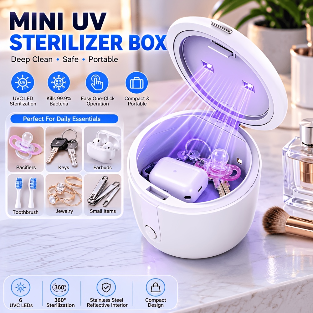 uv toothbrush sterilizer sold on Temu United States