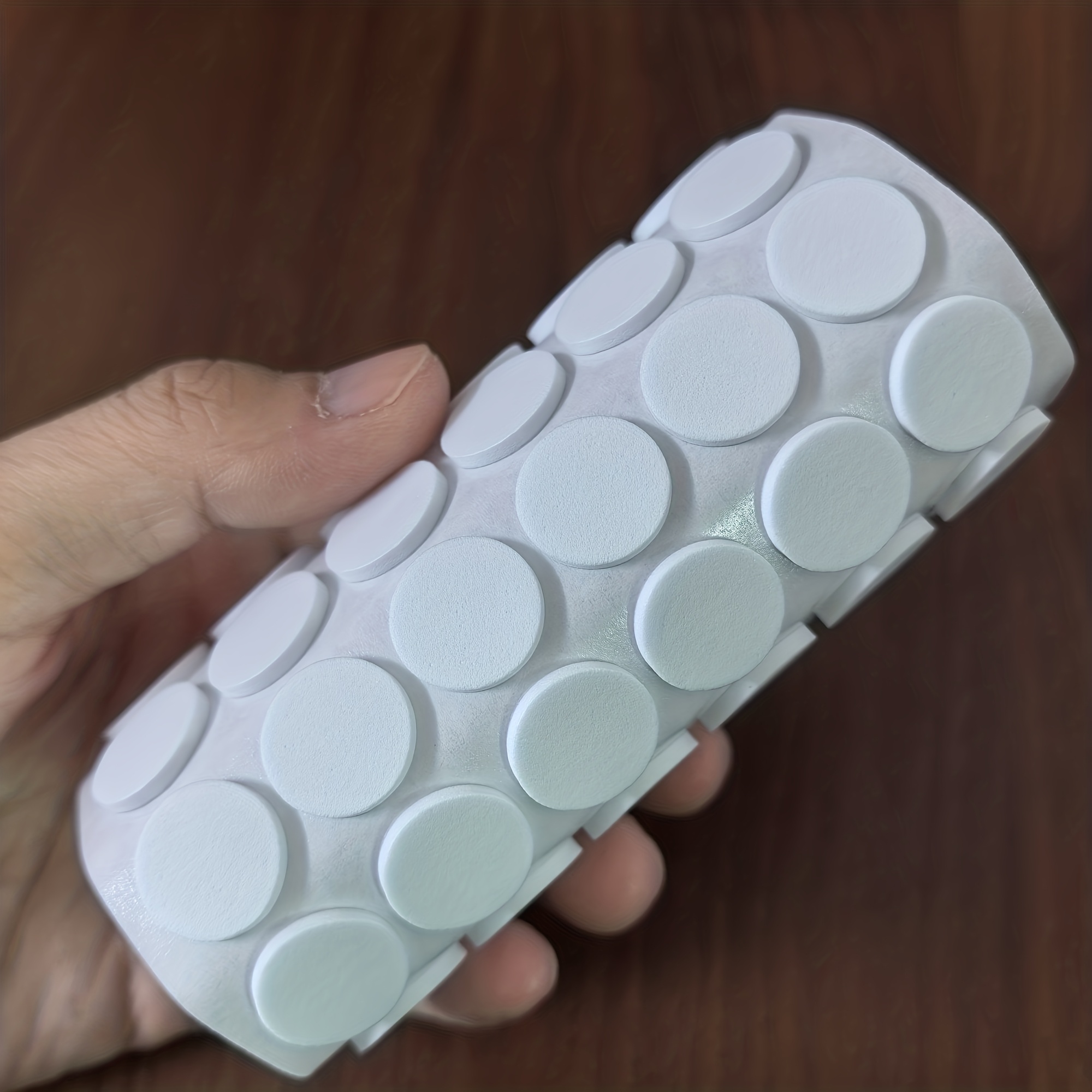 E-shop 160 selbstklebende Schaumstoffpads, Metallklebepads gegen Stöße, Schraublochabdeckscheiben, Schubladen- Schrankdämpfungsscheiben,