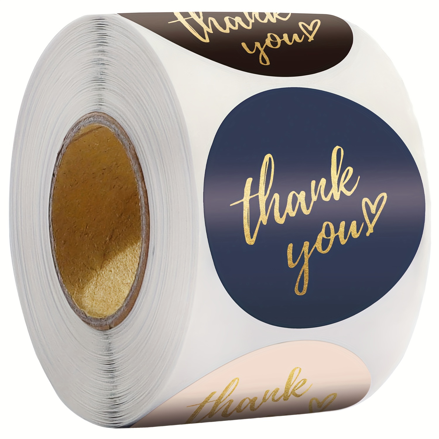 

1000 Pcs/2 Roll 1.0 Inch Round "thank You" Envelope Seals Labels Stickers