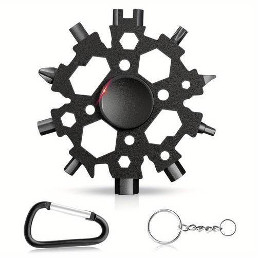 item picture a 23 in 1 snowflake multi tool a gift for 23 in 1 snowflake multi purpose tool with screwdriver and wrench a gift for birthday gift for men dad boyfriend unique and cool little tool gift