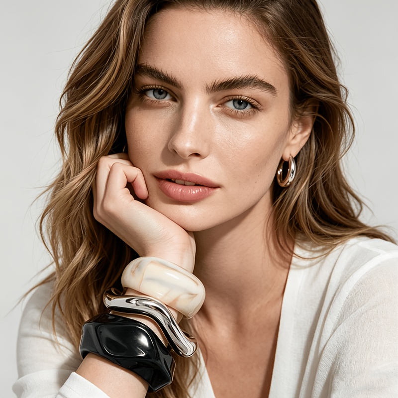 3pc Stylish Elegant Bracelet Set for Various Occasions