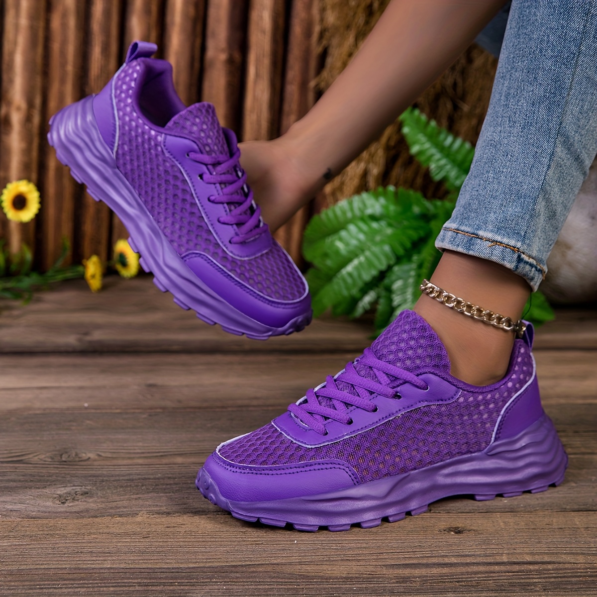 women's plus size 36 42 summer running shoes breathable Temu Bahrain