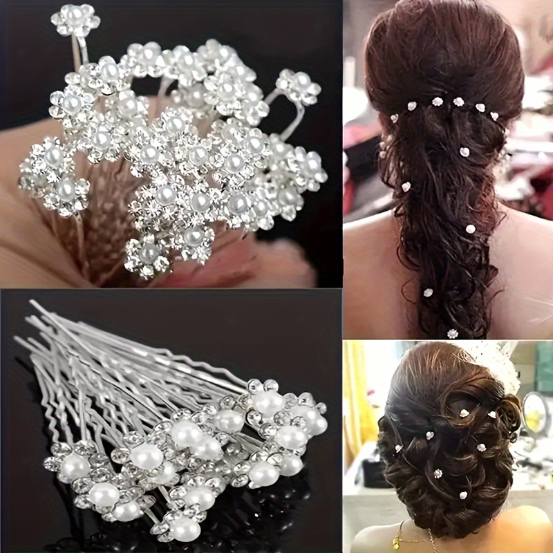 

20- , Alloy Alloy And Rhinestones, Rectangular , And Accents, , Bridal Accessories For Bridesmaids And Hairstyles