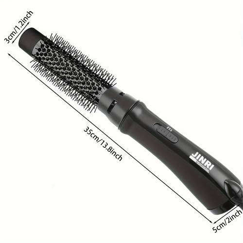 hair dryer brush volumizer hot air brush 3 in 1 blow dryer brush styler for straightening curling salon negative ion ceramic lightweight dryer straightener for wet and dry hair mothers day gift