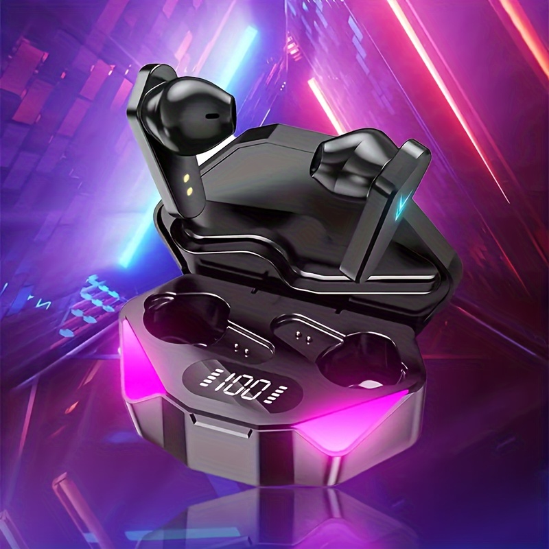 X15 Cool Flashing Battery Level Display Suitable for Gaming, Listening to Music, Making Calls with Ultra-Low Latency