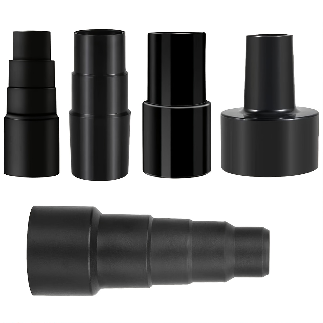 

5pcs Shop Vac Hose Adapter Kit - Fit For 2.5" To 1.5", 1.38" To 1.75", And More Sizes