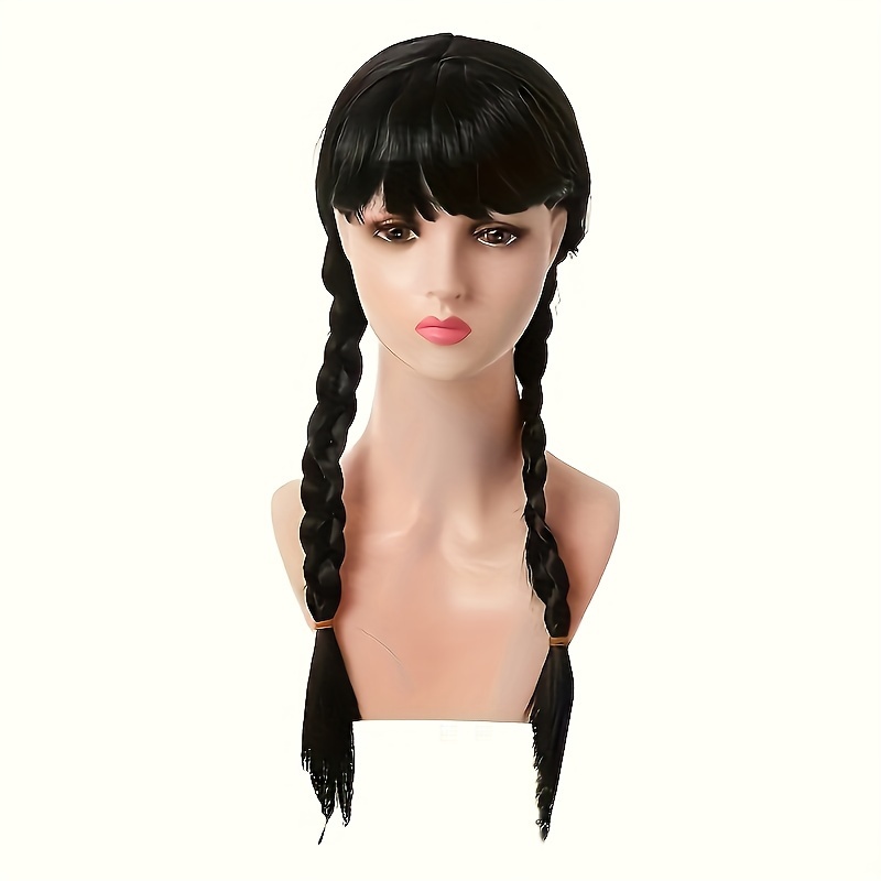 Braid Film Character Hair Costume Women Medium Length Temu