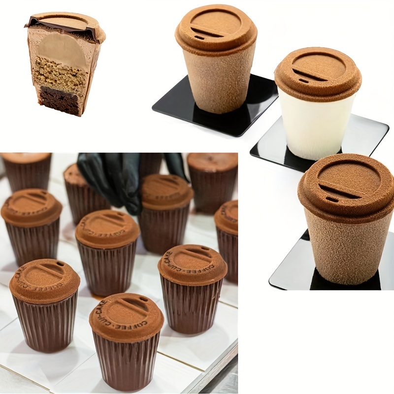 

Four-piece Set Of Chocolate Mousse Cake Cream Barrel Mold