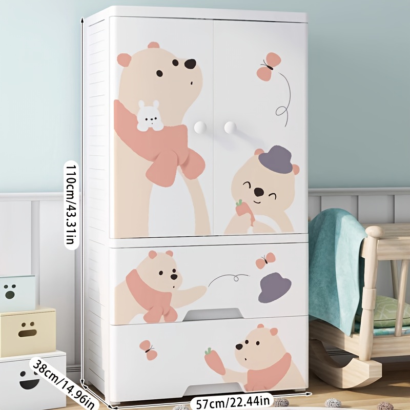 armario plástico dormitorio organizador ropa cajones Temu Mexico