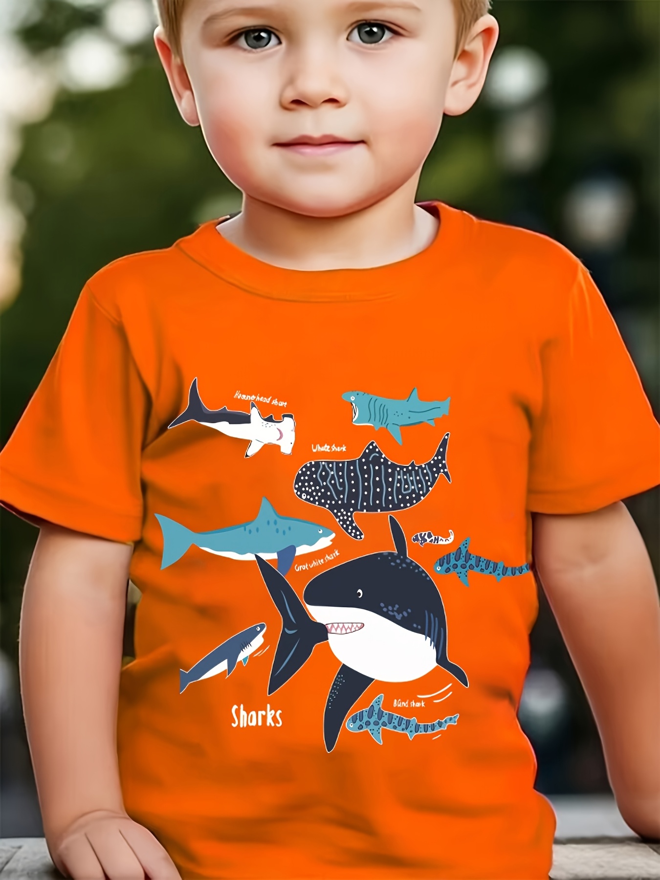 トップス SALE! MUZE MULTI SHARK SHORT SLEEVESHIRT Amazon.com: Shark Jaws - Men's Short Sleeve Graphic T-Shirt