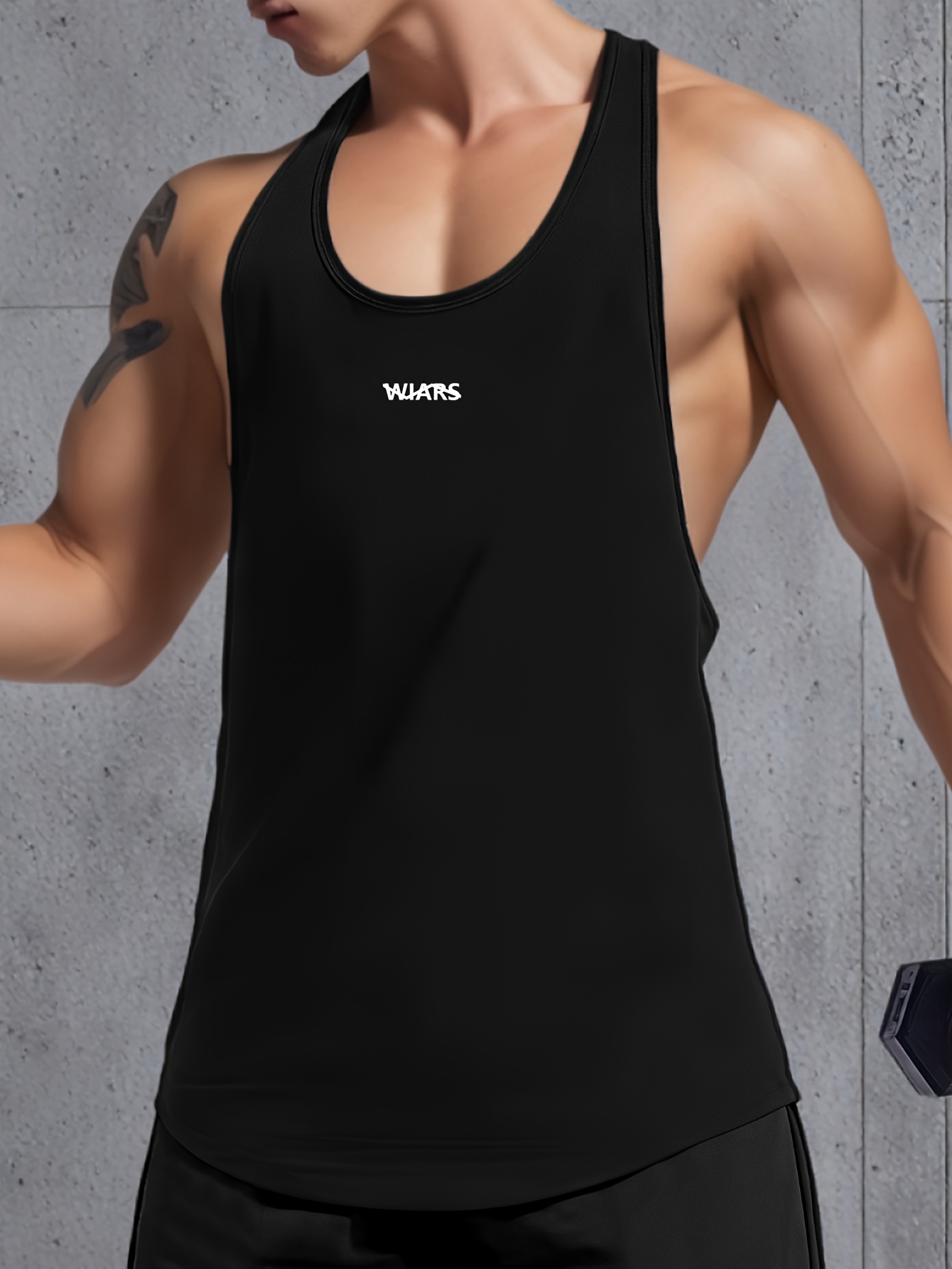 Men's Workout Vest - Lightweight Breathable Athletic Shirt for Gym, Running, Training - Sleeveless Muscle Builder Top - Machine Washable Fitness Apparel for Men & Teens
