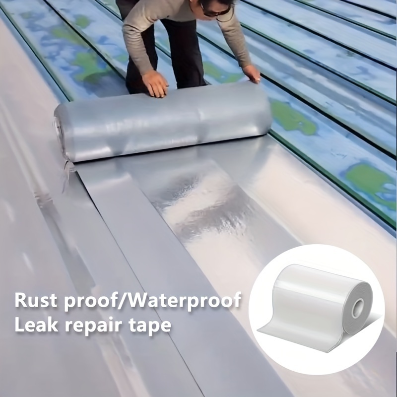 

Metal Roof/factory Waterproofing And Leak Repair Tape, Waterproof, Corrosion-resistant, Windproof, Simply Tear Off The Protective Film And Stick It On, Easy To Operate