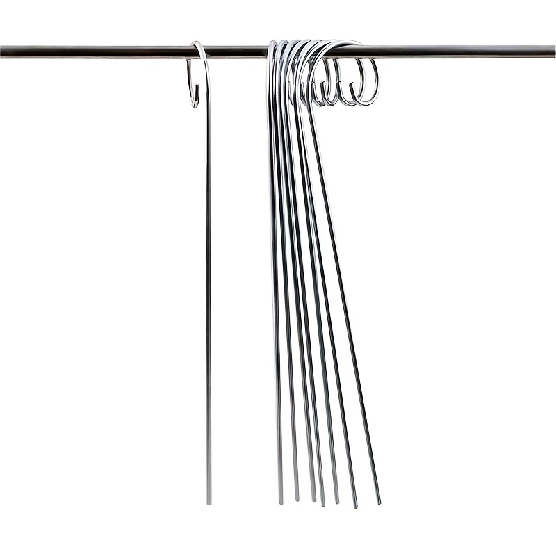 E-shop 9er-Set Kleine Gemüsegarten Schiefer Haken Pflanzschilder mit Metallstangen, Garten Blumen Pflanzen Erdspieße, Haken und Aufhänger, Outdoor