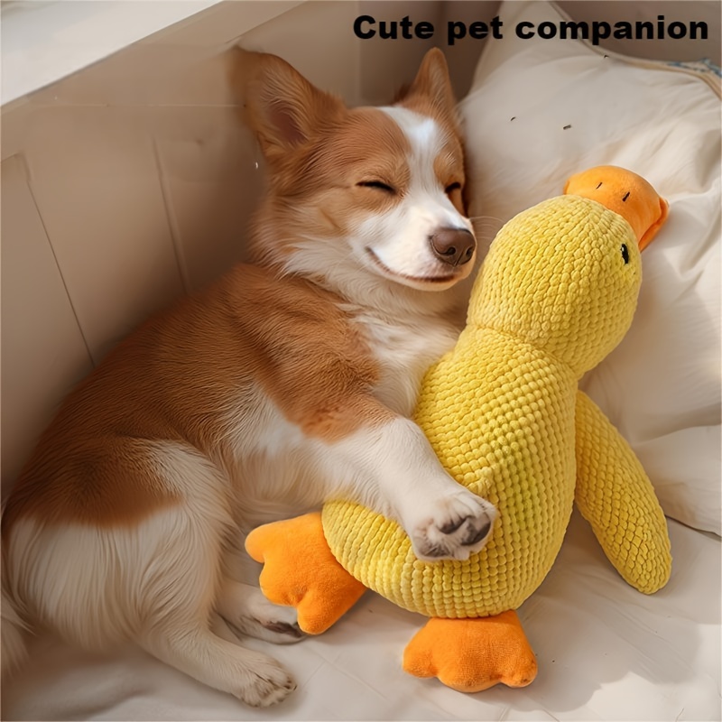 

Cute Cartoon Plush Dog Toy With Squeaker, Suitable For Small To Medium-sized Dogs, No Batteries Required