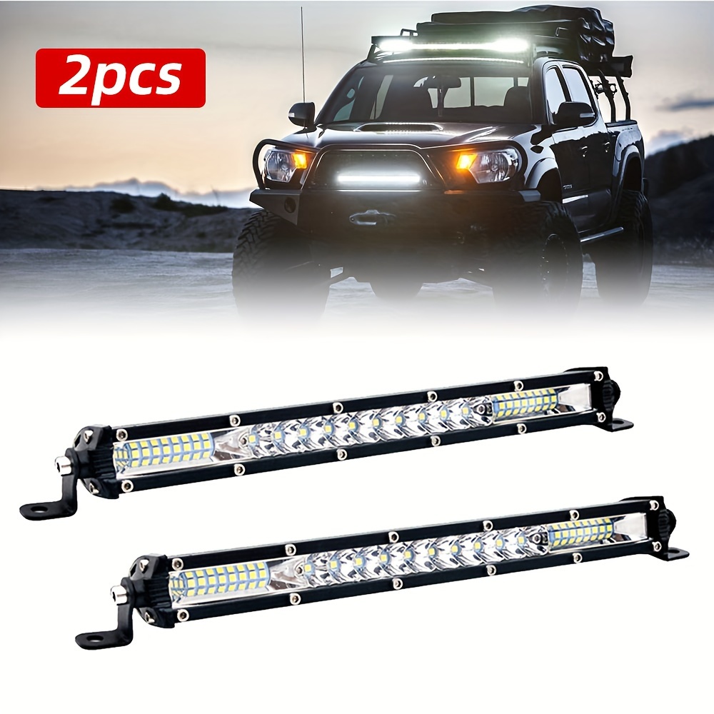 Spot Lamp Strong Front LED Light 60W DRL Roof/Bull Rod Car SUV Truck Bus