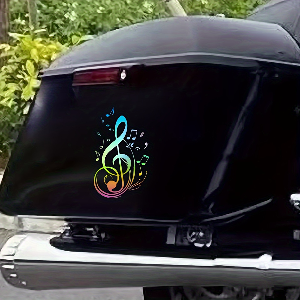 Unique Music Notes Home Decor Sticker - Add Style To , Suv, Or Window!