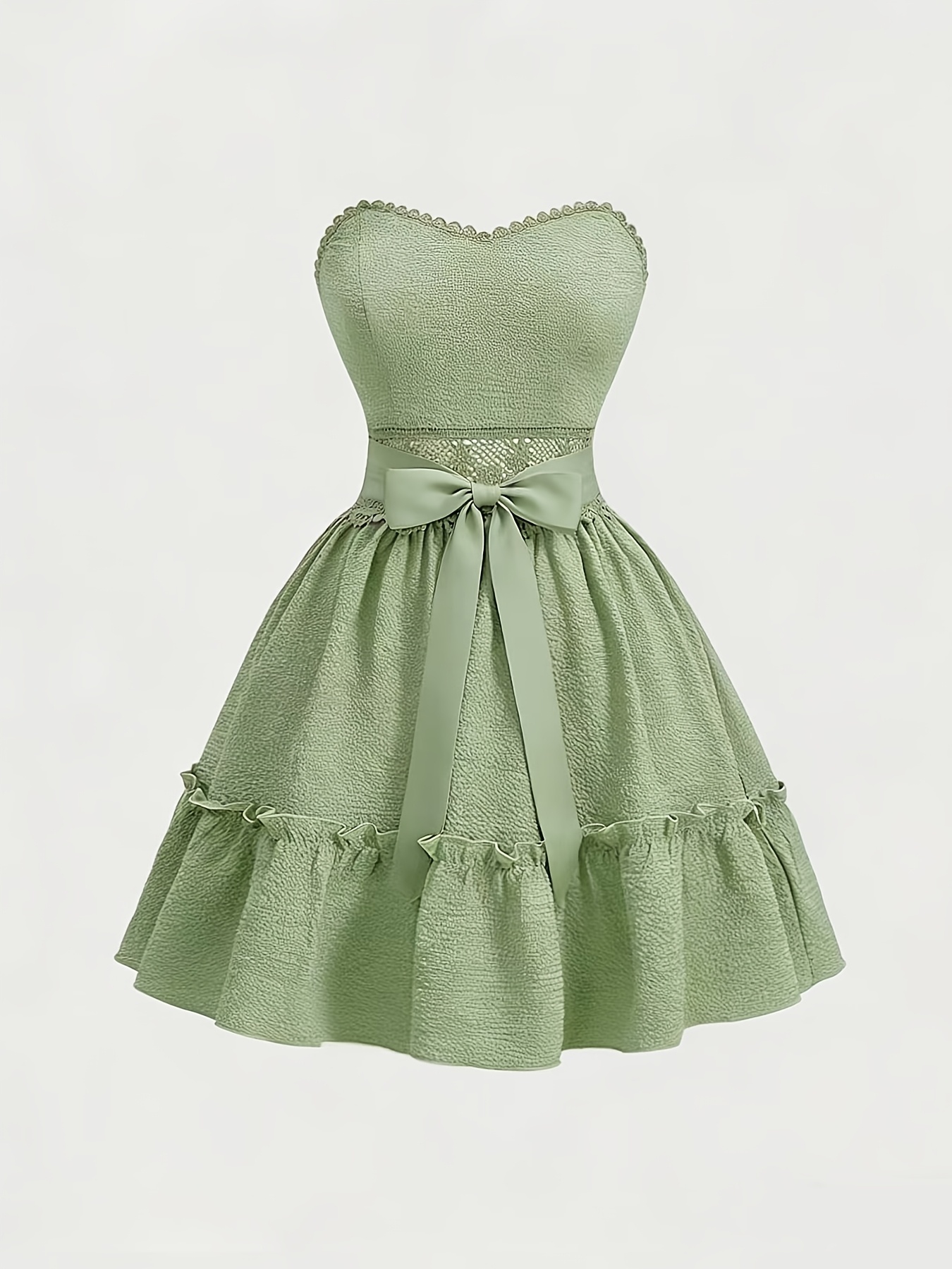 light green dress - Mauritius