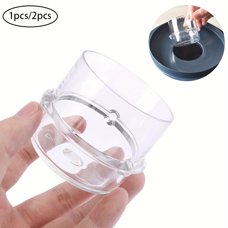 1 unidad/2 unidades de vasos medidores transparentes para tapas de dispensación TM31/TM6/TM5, tapas de frascos mezcladores, adiciones para batidora (100 ml), (partes y adiciones para batidora, tapas de vasos medidores)