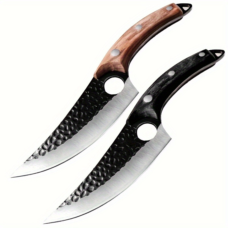 TEMU 2-sets Of Stainless Steel Boning Knife Kitchen Knife Kitchen Supplies Meat