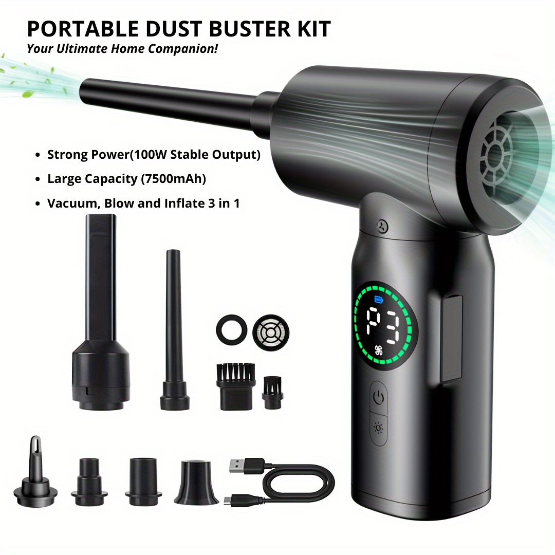 120000rpm Cordless Air Duster Brushless Blower Electric - Temu