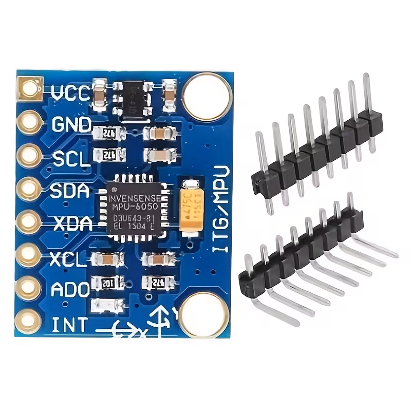 ערכת diy מודול גירוסקופ מאצלרומטר 3- gy-521 mpu6050 mpu-6050 עם מאצלרומטר 6- 6 dof, תואם לממיר ad 16-ביטי פרטי מוצר 4