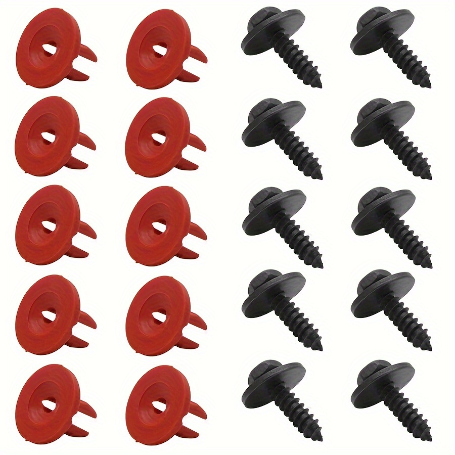 Image of 20pcs Engine Undertray Cover Clips Screws For V50 C30 For For Ford Focus Ii 04-11 03 For Mk3 00-07