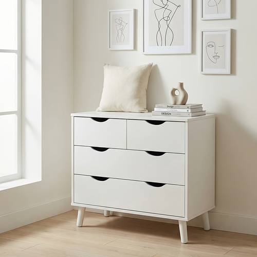 4 drawer chest nightstand 24 4 inches high chest of drawers solid wood legs suitable for bedrooms living rooms rooms and