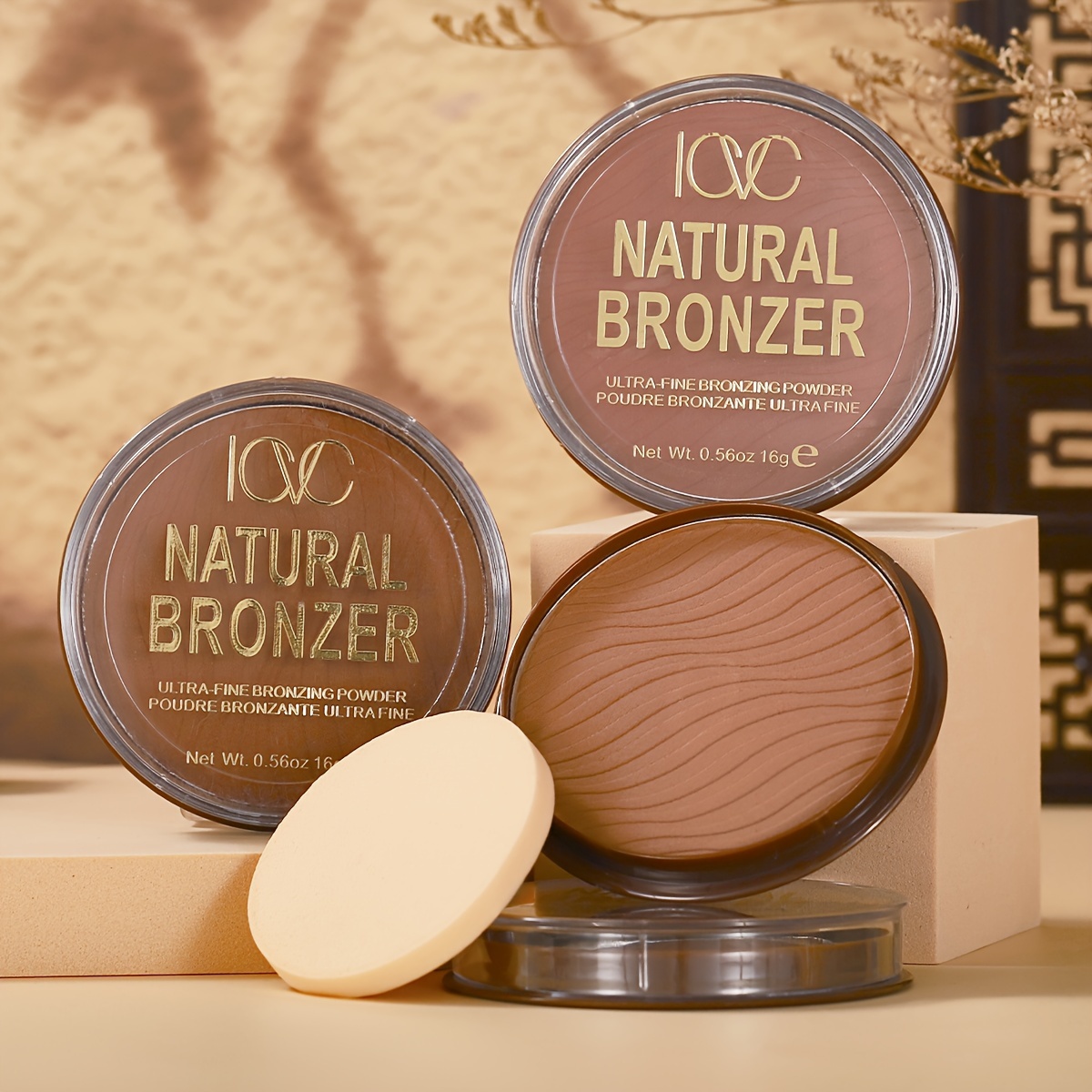 

Waterproof Matte Bronzer Powder - Oil Control, Sweat-resistant, Buildable Coverage For All Skin Tones, 16g Embrace Your Natural Beauty - Subtle Or Bold, It's Up To You