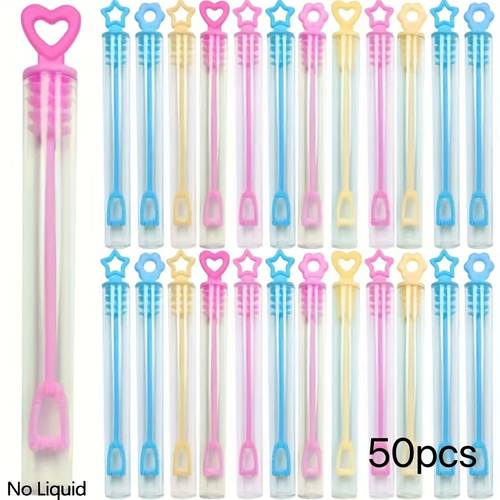 party gift heart bubble wands multicolor multi style heart durable plastic bubble blower suitable for kids and adults outdoor parties and classroom rewards no liquid included random style