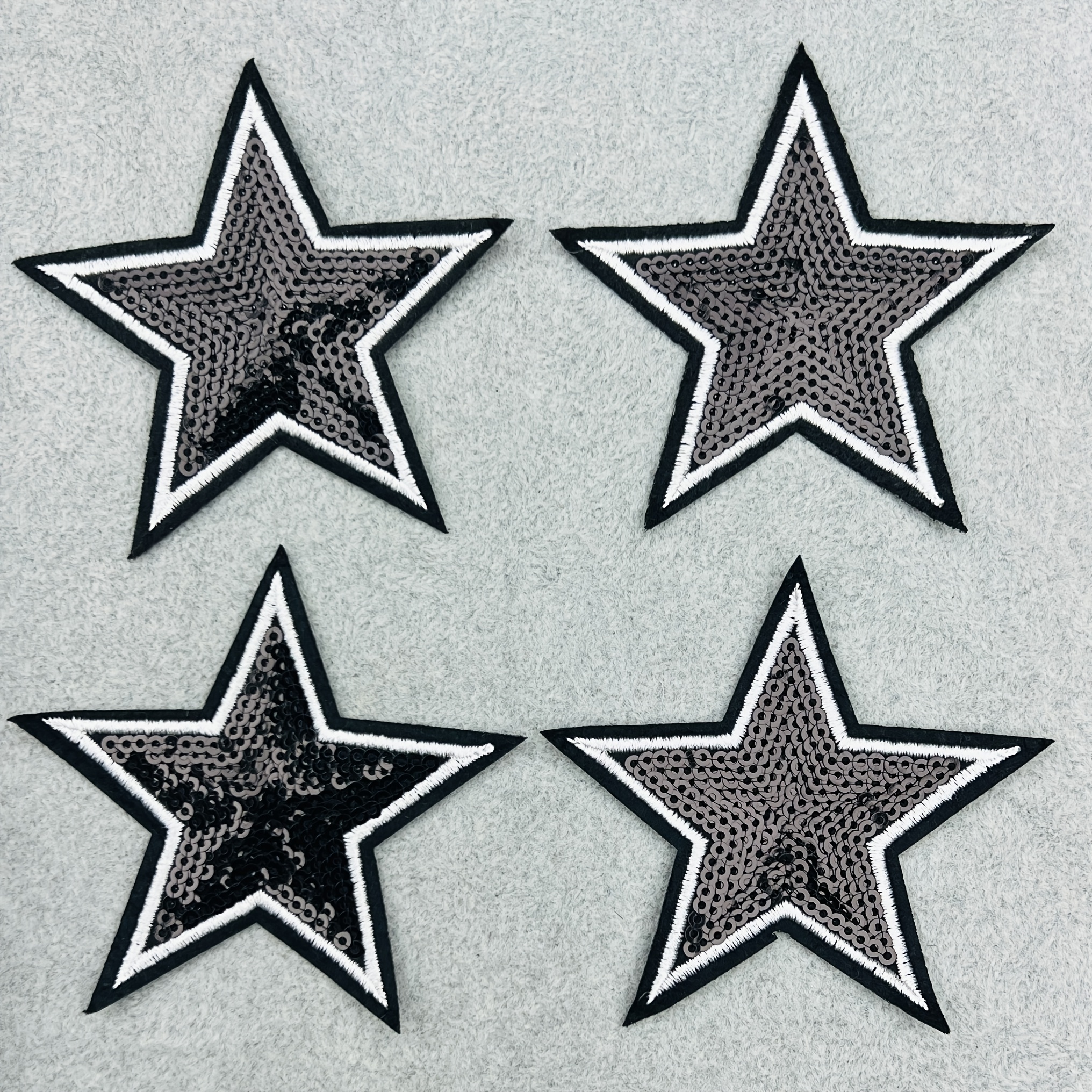 4pcs Beaded 5 Pointed
