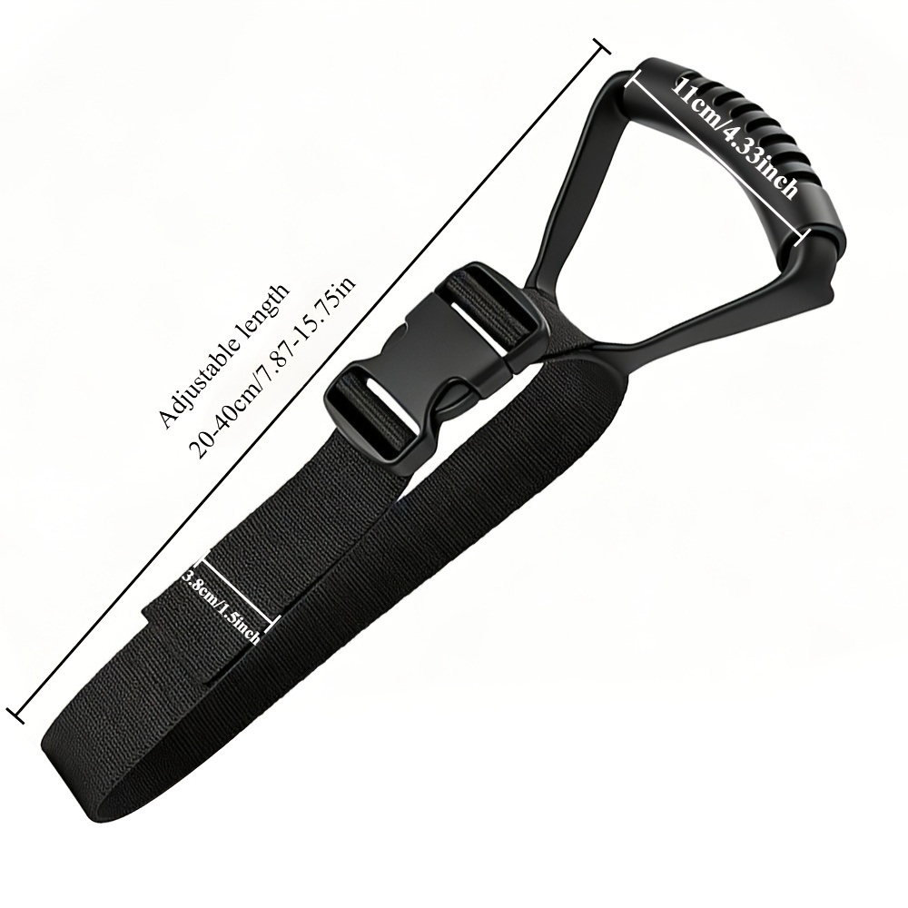 1 Pack Car Armrest Adjustable Cane Armrest, Car Door Handle Assistant, Portable Standing Aid, Adjustable Nylon Mobility Aid With Safety , Ergonomic Car Interior Safety Accessories