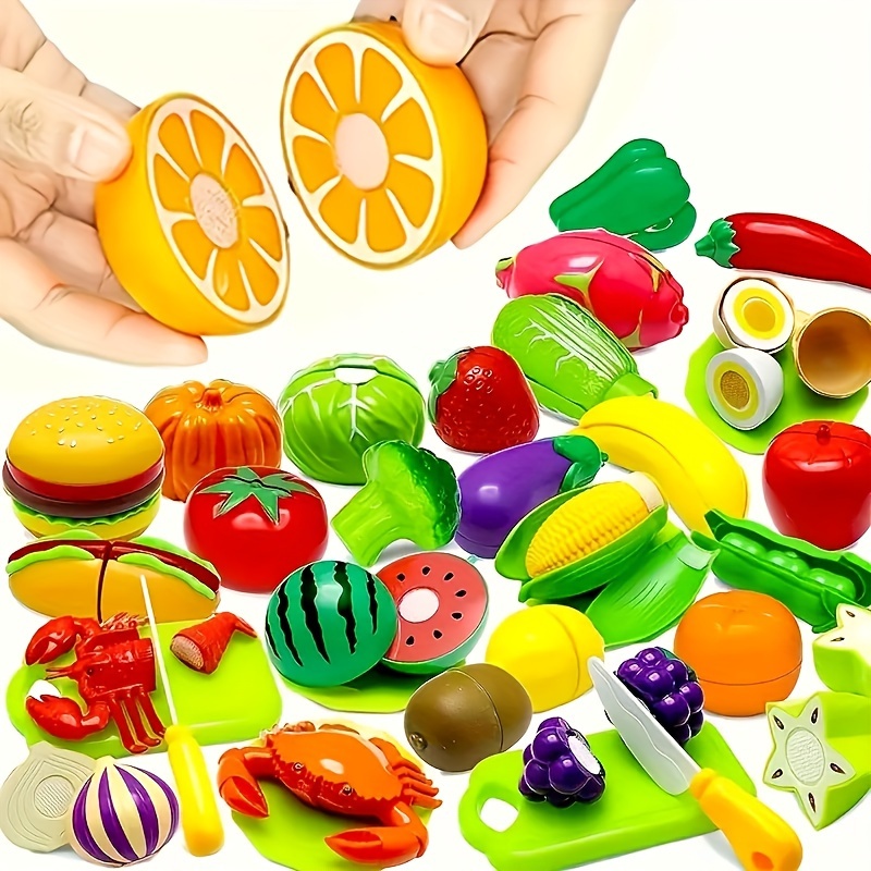 Plastic kitchen food toys online