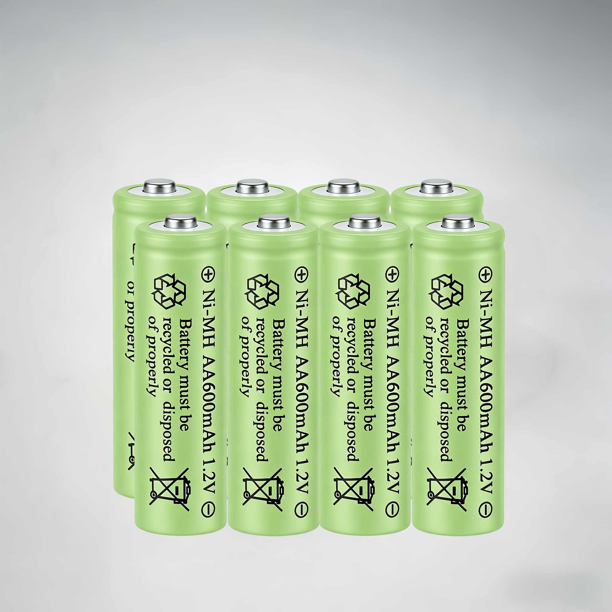 Image of Ossian Brand-aa Rechargeable Battery 1.2v 600mah, Ni-mh Battery For Remote Control, Camera, Flashlight, Electric Toy And Small Electronics