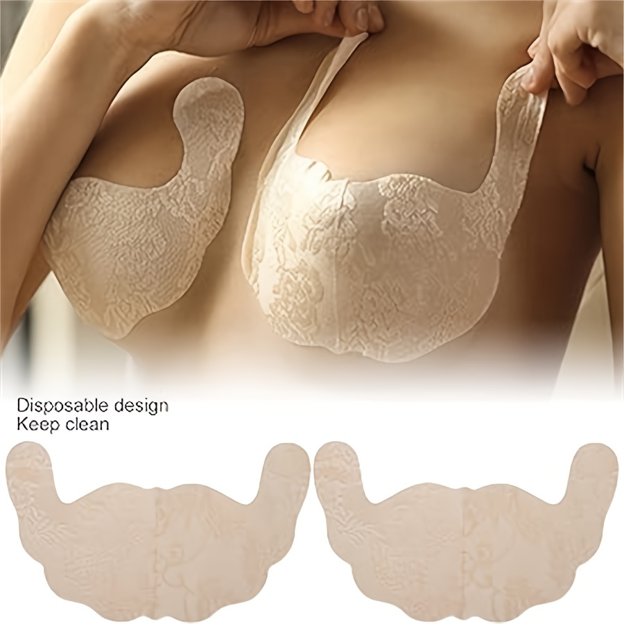 2PCS Adhesive Tape Breast Lift Nipple Cover Pasties Lace Support