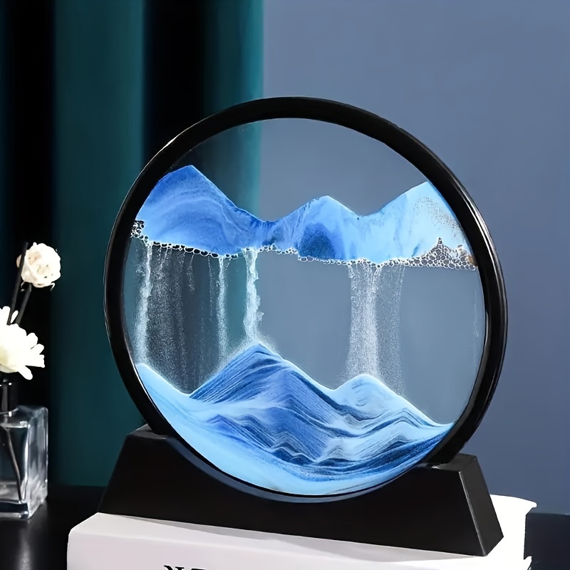 

Moving Sand Art Dome - Quicksand Circle Display For Desk Decor
