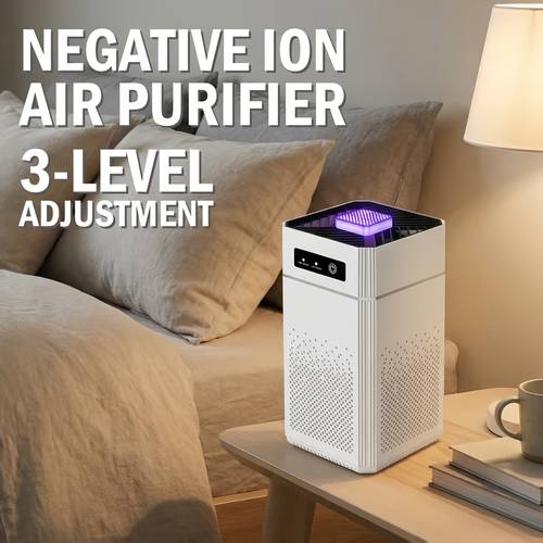 portable negative ion with filter with hepa filter screen usb charging cable removes odors and dust 51 150 cubic meters per hour durable plastic high quality filter element
