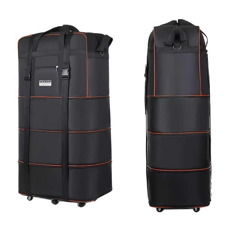 With Zipper Expandable Foldable Luggage Bag Collapsible Suitcases