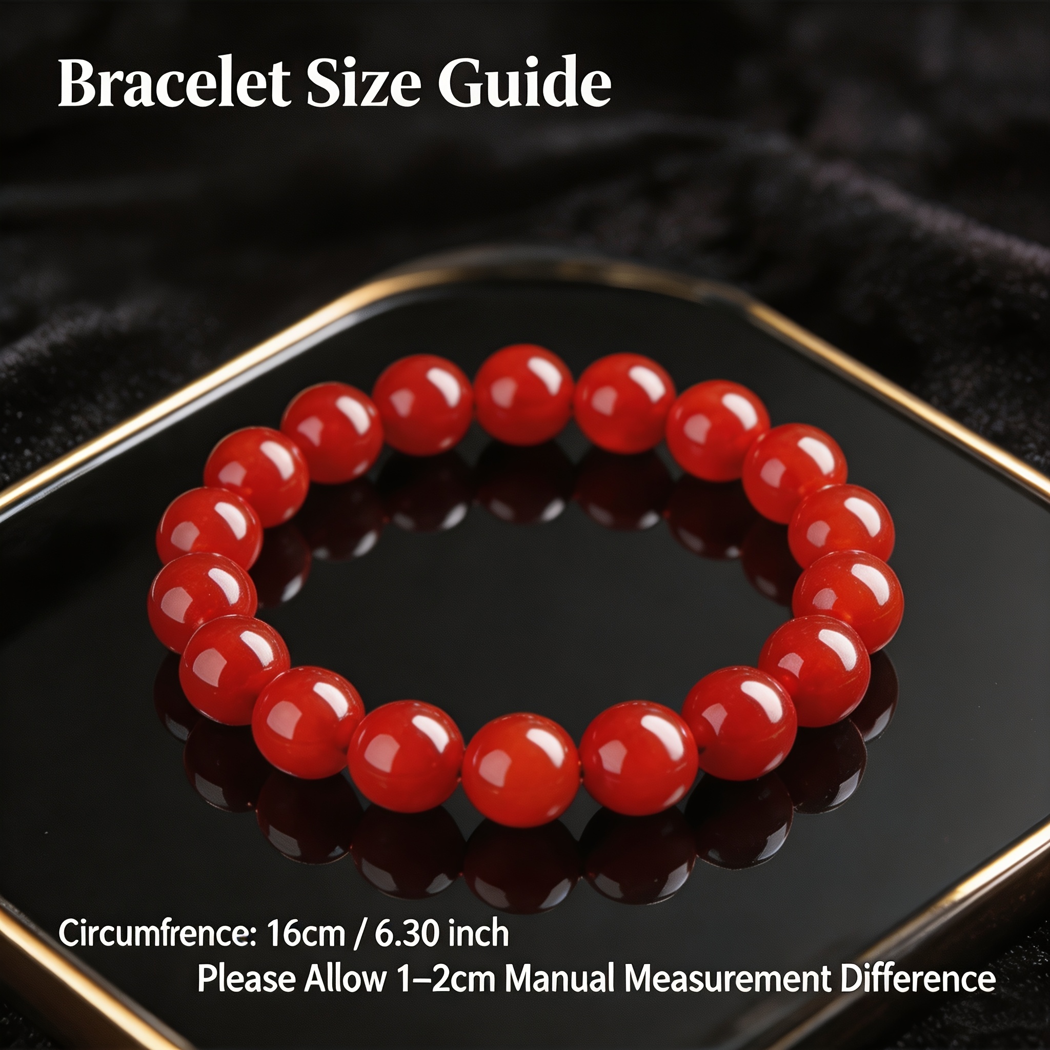 Translucent Natural Red Agate Ring, Elegant Daily Wear