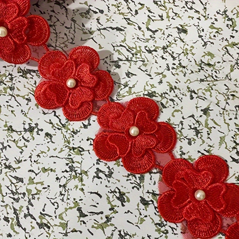 Decorazioni Matrimonio Fai Da Te Nastro Pizzo Floreale 10m - Decorazione Fai Da Te Per Matrimoni E Craft Nastro Craft 10 Metri - Foto 3