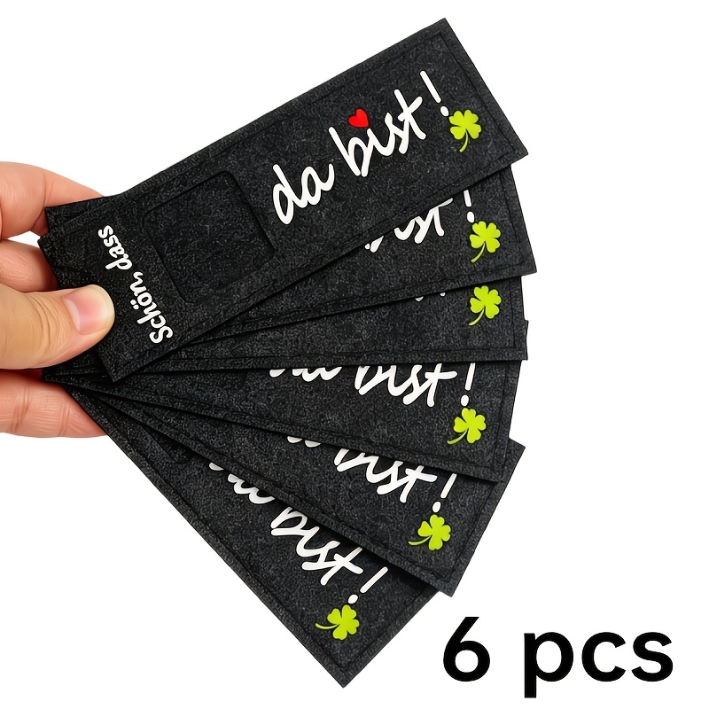 E-shop Geschenk für Sie/Ihn 6er-Set Filz-Geschenkboxen, geeignet für Teamgeschenke, Dankeschön-Geschenke für Mitarbeiter, Party-Dekorationen –