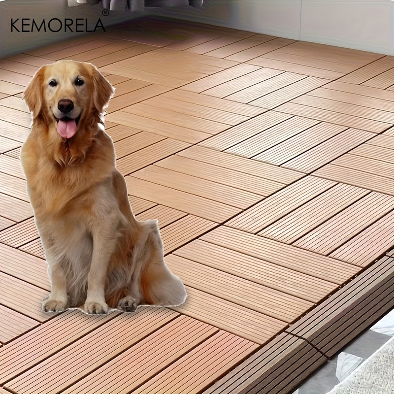 Tile Outside Dog Kennel Flooring Spliced Dog Cage Mats Durable