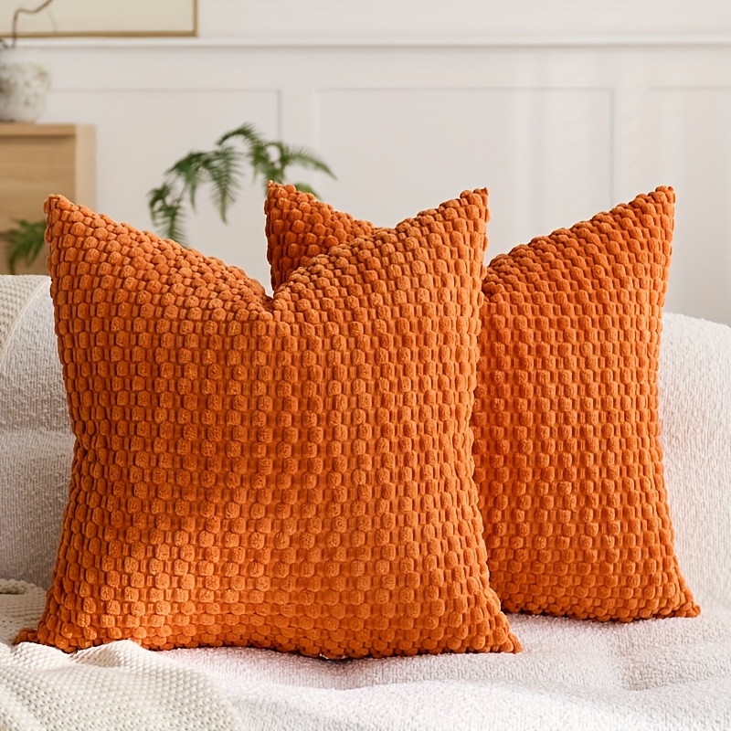 two piece set of cross border hot selling bubble particle pillow covers corduroy pillow covers with   feel for home use suitable for sofa and bedroom cushions does not   pillow inserts