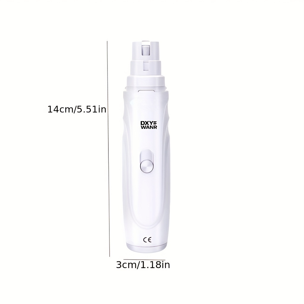 TEMU Electric Pet Nail Grinder, Electric Dog Nail Scissors Quiet Electric Paw Nail Trimmer Tool