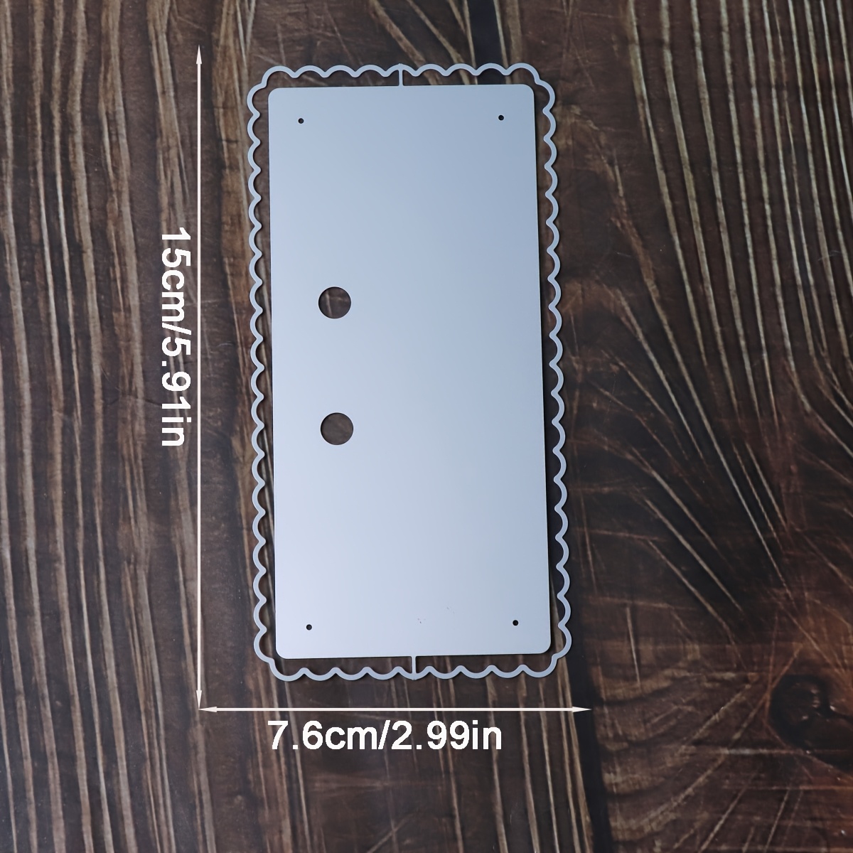 TEMU Background Decoration Template Cutting Die, Suitable For Diy Embossing Crafts, Pencil Holder, Card Labels