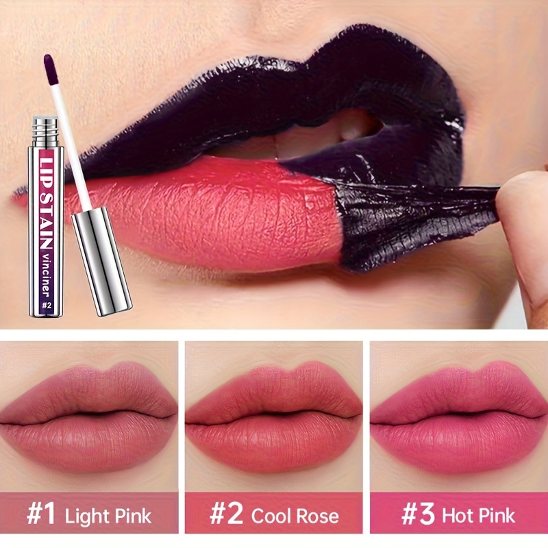 Silvery Tube Tear Lip Gloss, Non-Stick and Non-Color Fading, Matte Matte Tear Lip Glaze, Long-lasting, Waterproof, High Color - Moisturizing, Perfect for All-day Use, Easy to Apply and Remove - Suitable for All Skin Tones and Occasions